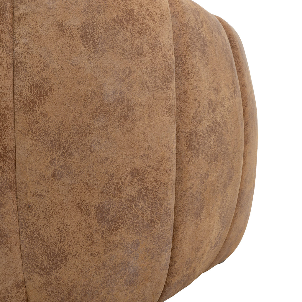 Atella Leather Tub Chair | Antique Tan