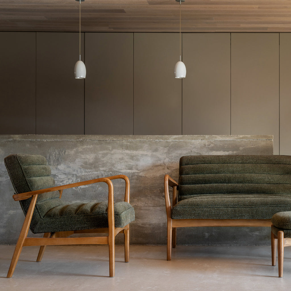 Datsun Boucle Armchair | Green