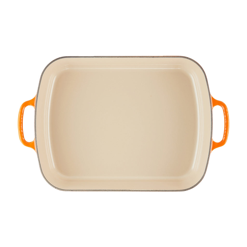 Cast Iron Rectangular Roaster | Volcanic | 33cm