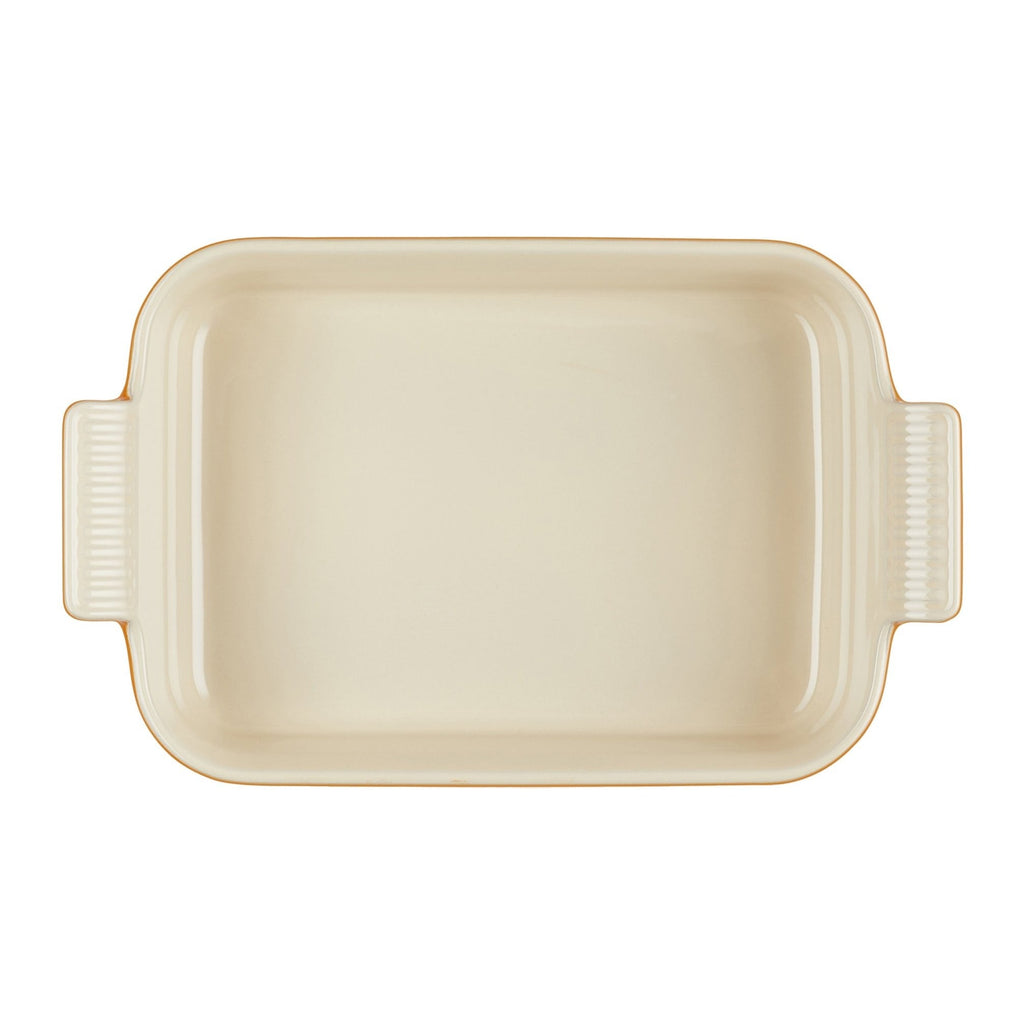 Deep Rectangular Heritage Dish | Stoneware | Volcanic | 26cm