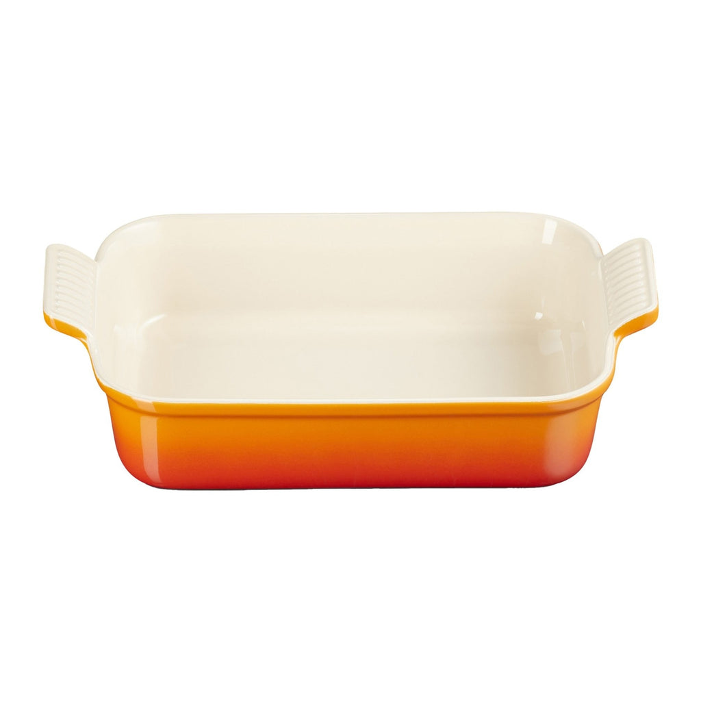 Deep Rectangular Heritage Dish | Stoneware | Volcanic | 26cm