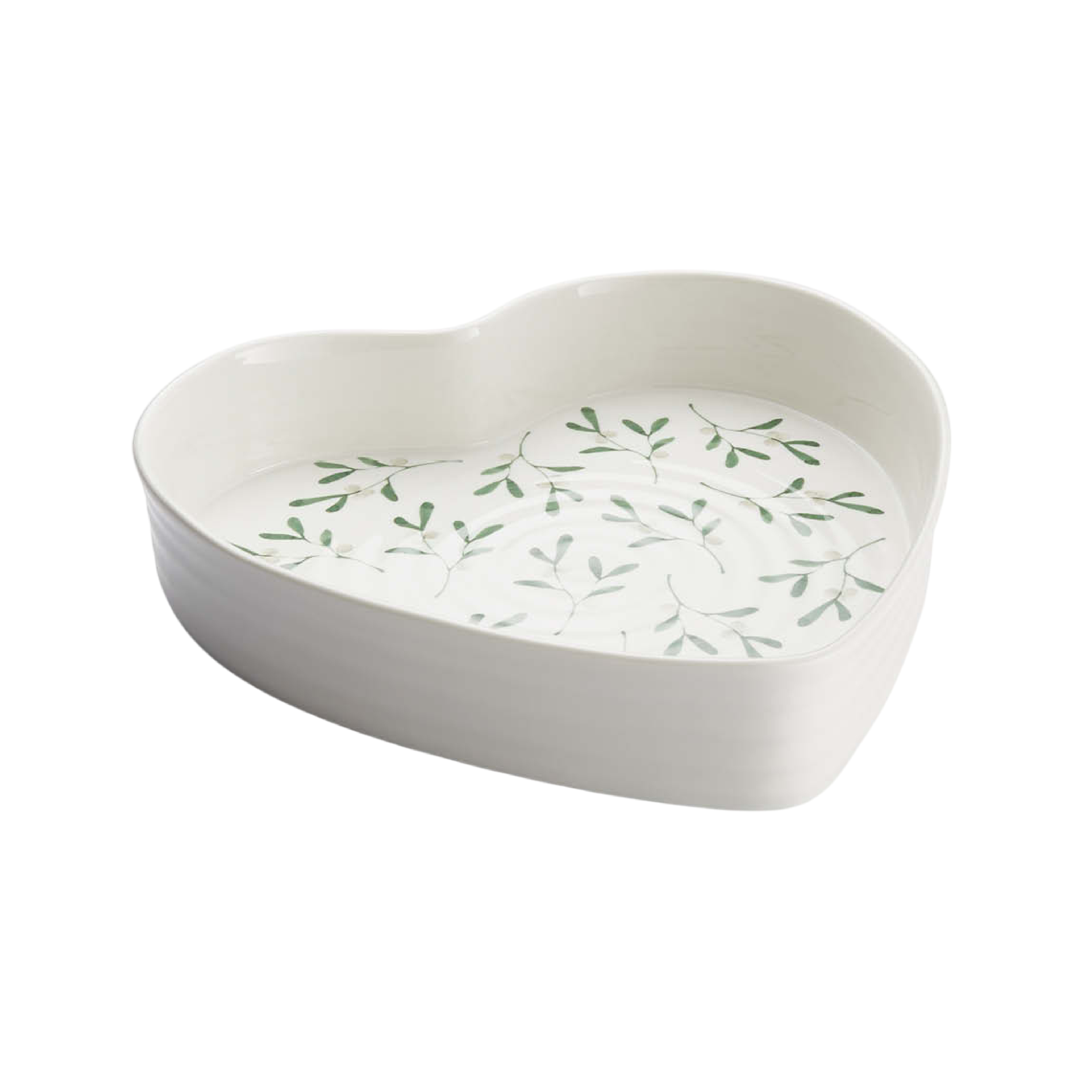 Mistletoe Heart Baking Dish | 27cm